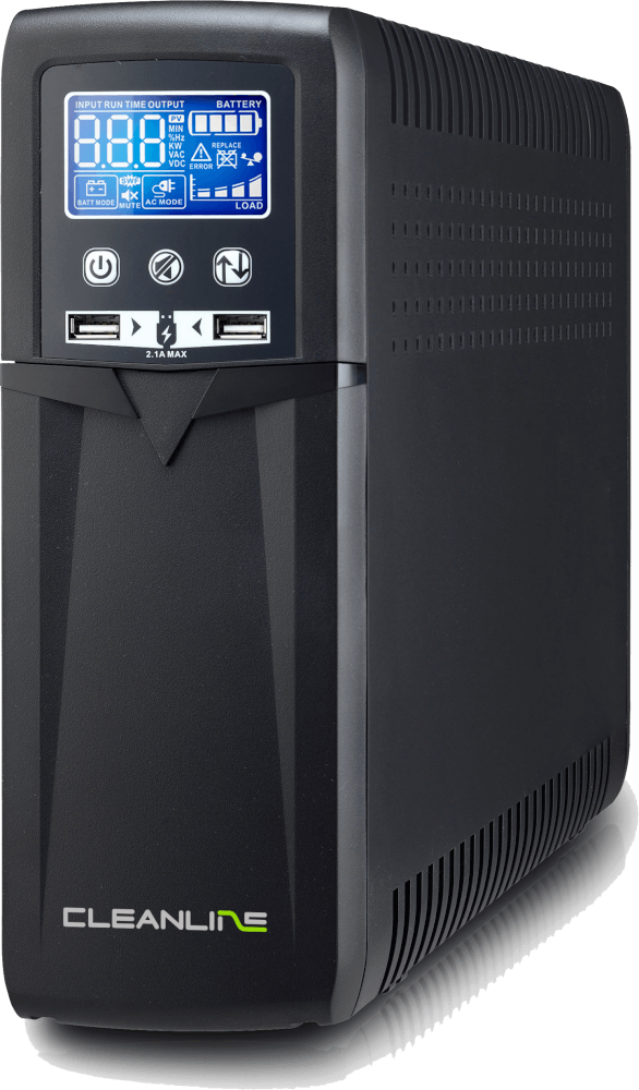 เครื่องสำรองไฟฟ้า CLEANLINE UPS รุ่น PRIME-1200 1200VA/720W_1